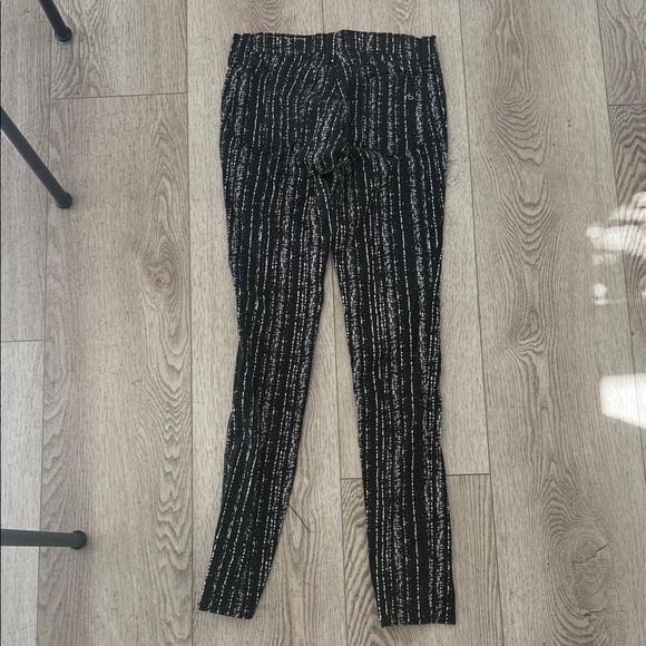 Rag & Bone Black and White Patterned Jeans - Picture 4 of 4